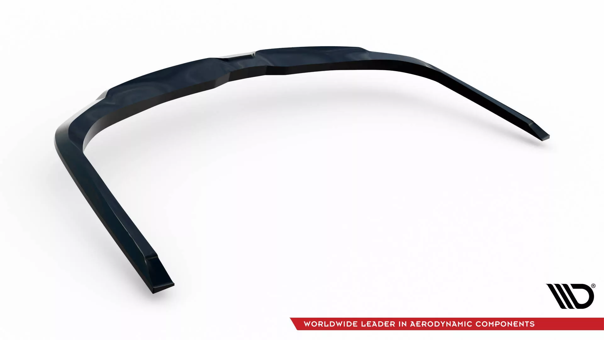 Hinten Splitter (mit Einem Vertikalem Balken) Kia Proceed GT-Line Mk1 Facelift Schwarz Hochglanz