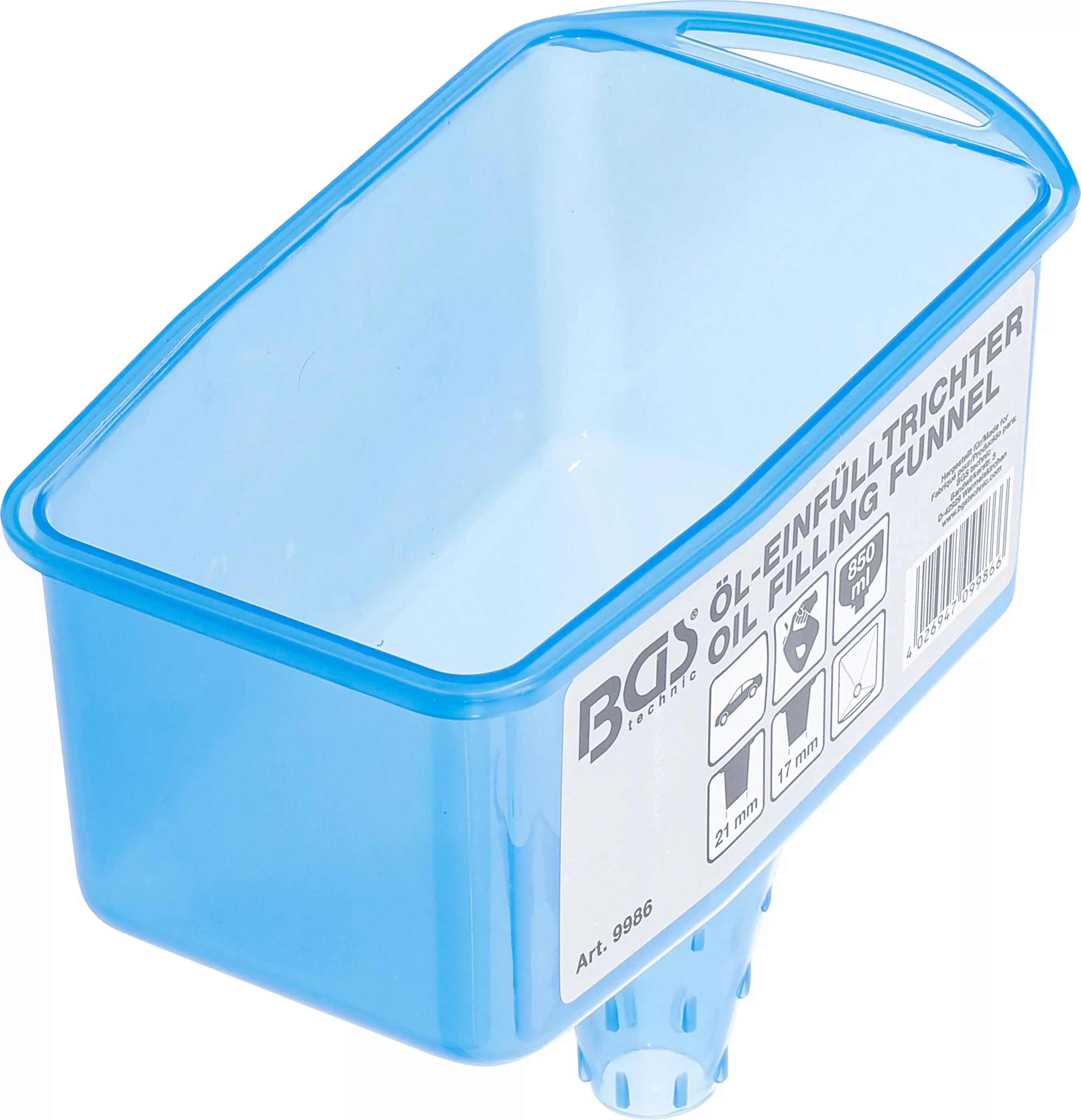 Öl-Einfülltrichter | 850 ml Reservoir