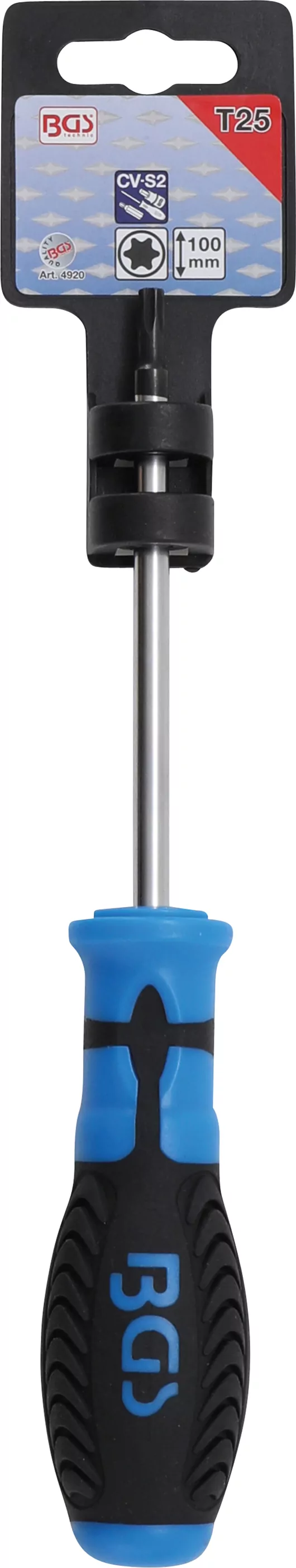 Schraubendreher | T-Profil (für Torx) T25 | Klingenlänge 100 mm