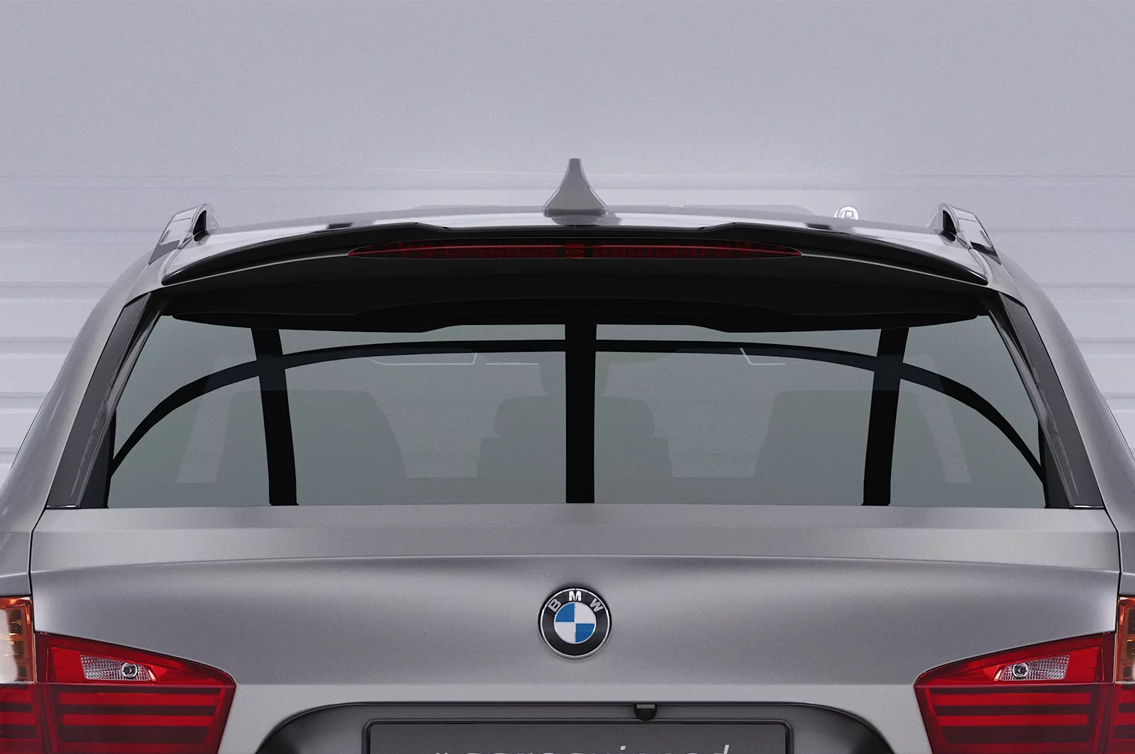 Heckflügel mit ABE für BMW 5er F11 Touring HF114 Schwarz Strukturiert