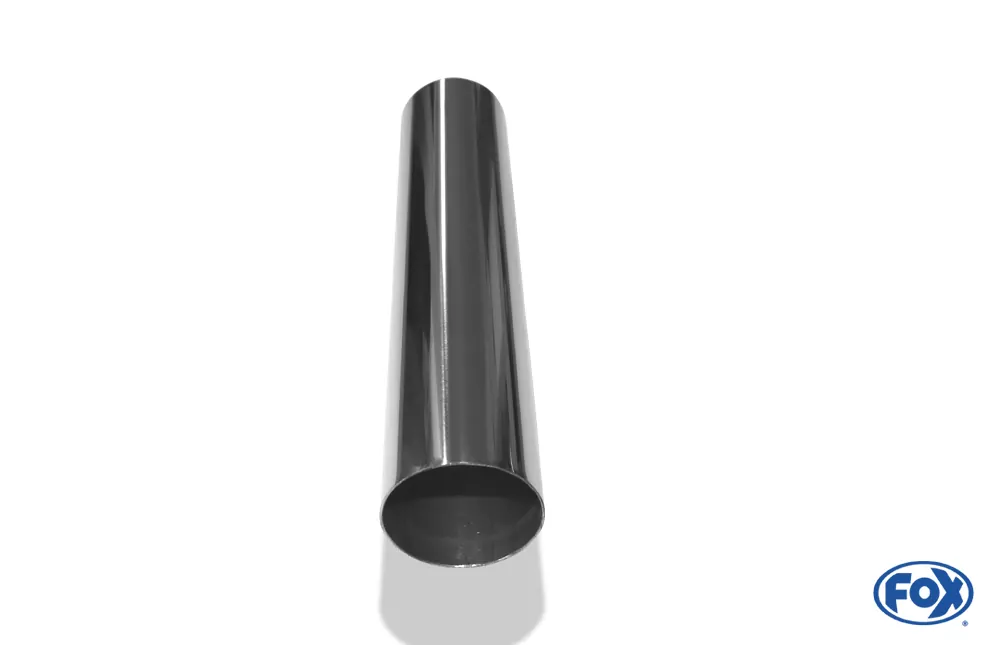 Anschweißendrohr Typ 10  Ø 63 mm / Länge: 300 mm  - rund / uneingerollt / gerade / ohne Absorber