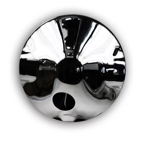 Scheinwerfer 7" Ltd-style, Chrom, H4, Klarglas, Prismenreflektor, Seitliche Befestigung, E-geprüft