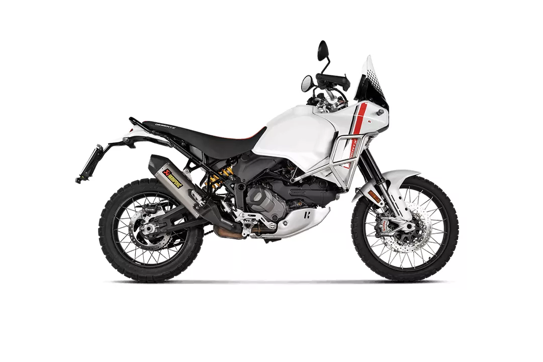 Akrapovic Slip-On Line (Titanium) Auspuff für Ducati DesertX Typ 1X Modelljahr 2022-