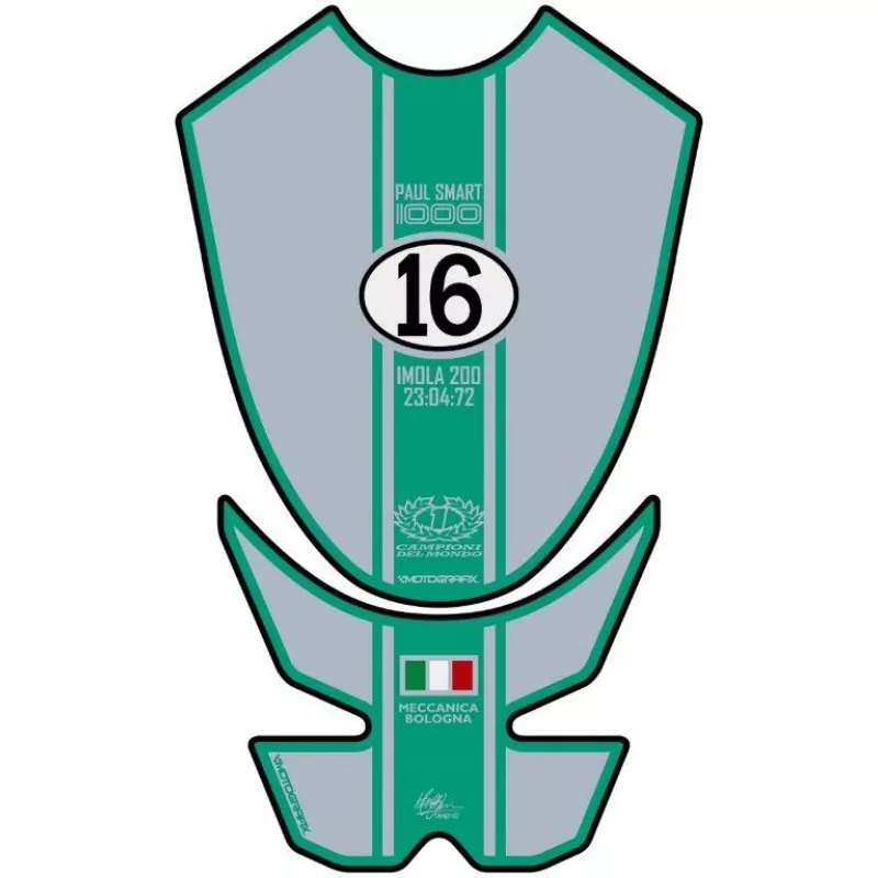 Ducati Sport Classic 1000s Motografix 3D Gel Tank Pad Protector TDSCPS