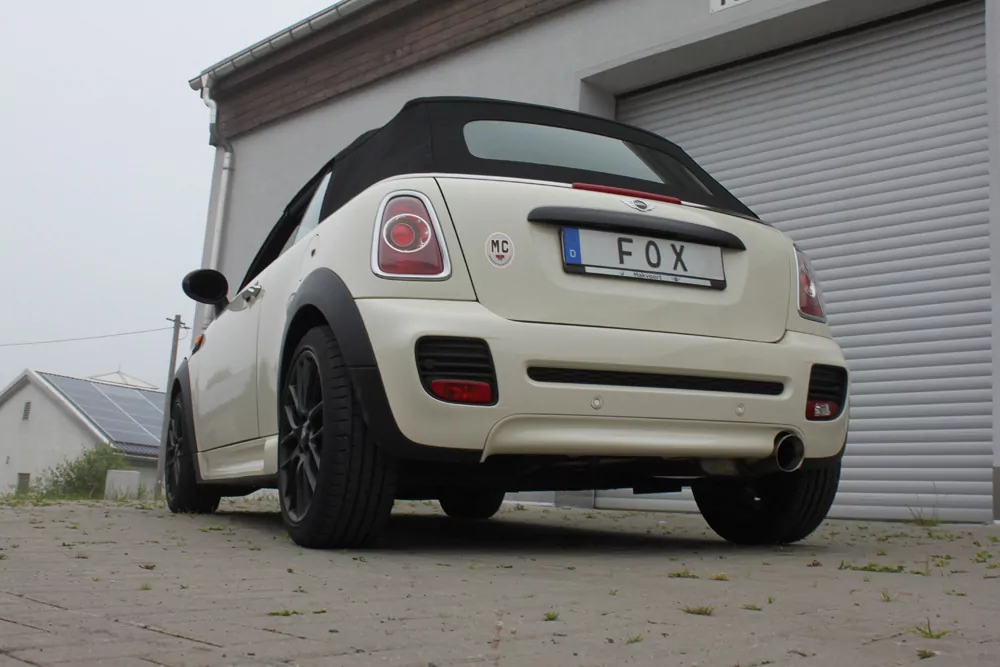 Mini One R57 - Cabrio  Endschalldämpfer - 1x100 Typ 25