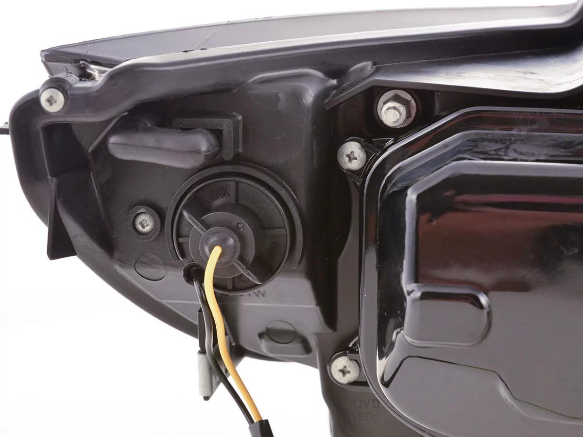 Scheinwerfer Set Xenon Daylight LED Tagfahrlicht BMW 3er E92/E93 Bj. 06-10 schwarz