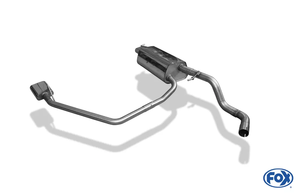 Skoda Roomster 5J  Endschalldämpfer rechts/links - 130x50 Typ 52 rechts/links