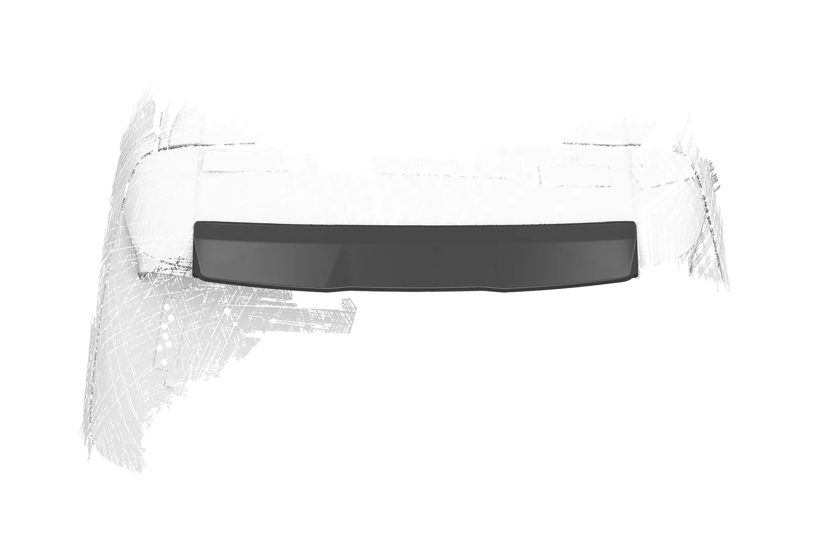 Heckflügel mit ABE für BMW X5 E70 HF037 Schwarz Strukturiert