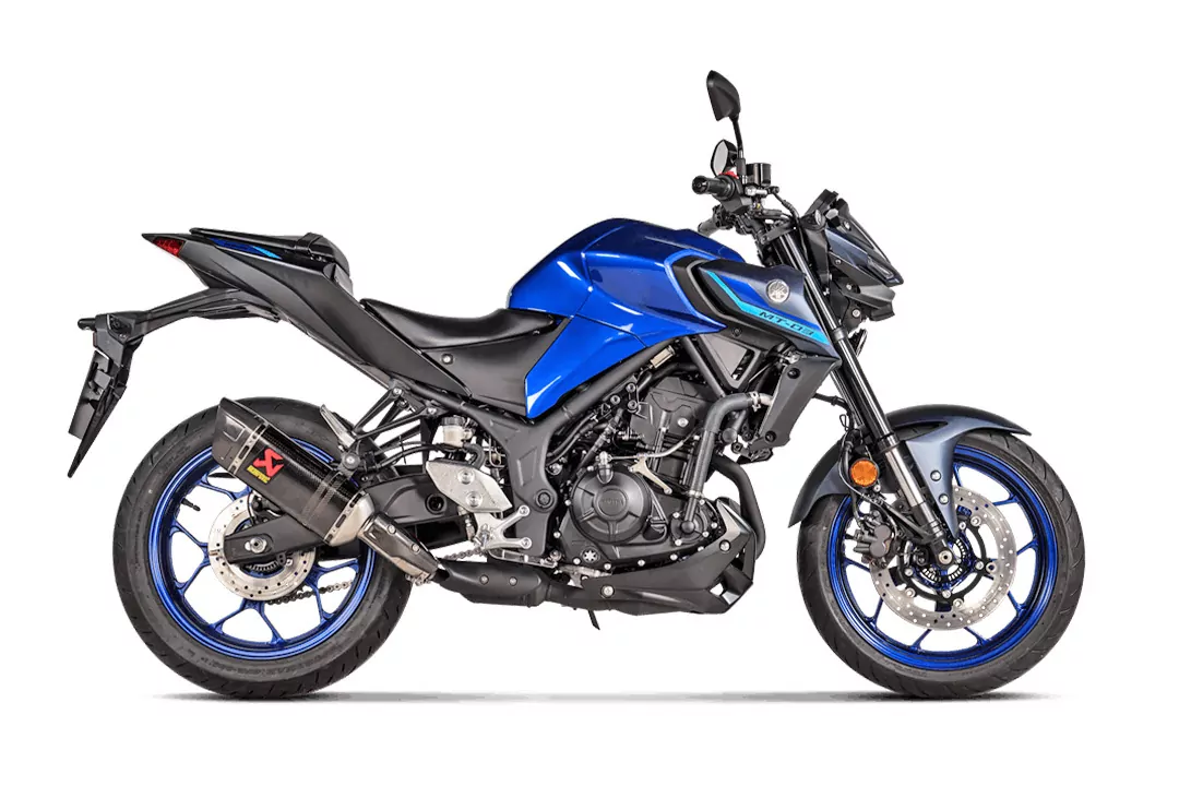 Akrapovic Slip-On-Line (Carbon) für Yamaha MT-03 und R3 ab Modelljahr 2022-