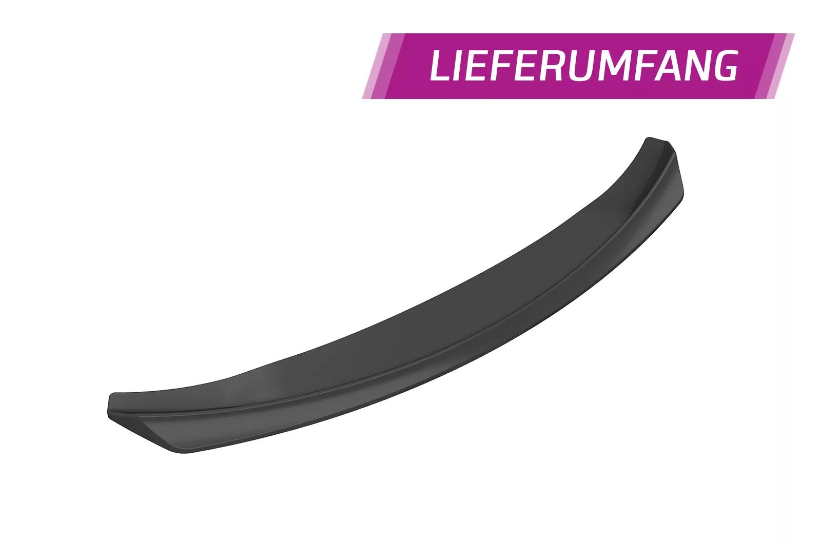 Cup-Spoilerlippe mit ABE für Porsche Boxster 987 CSL414 Strukturiert (schwarz matt)