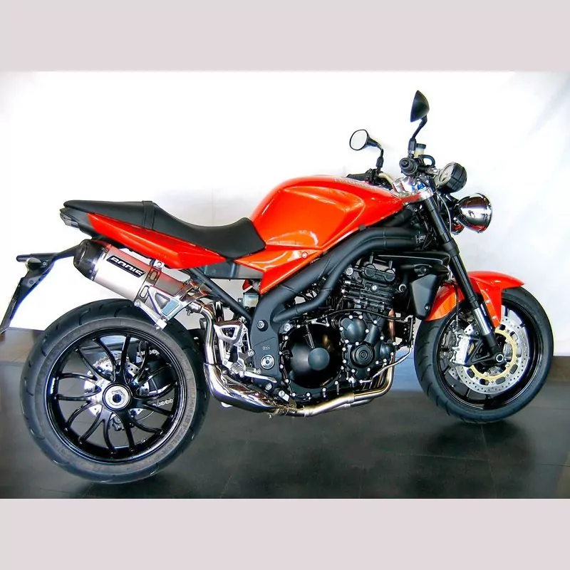 Bodis Oval Tec Auspuff Triumph Speed Triple 2005-2010