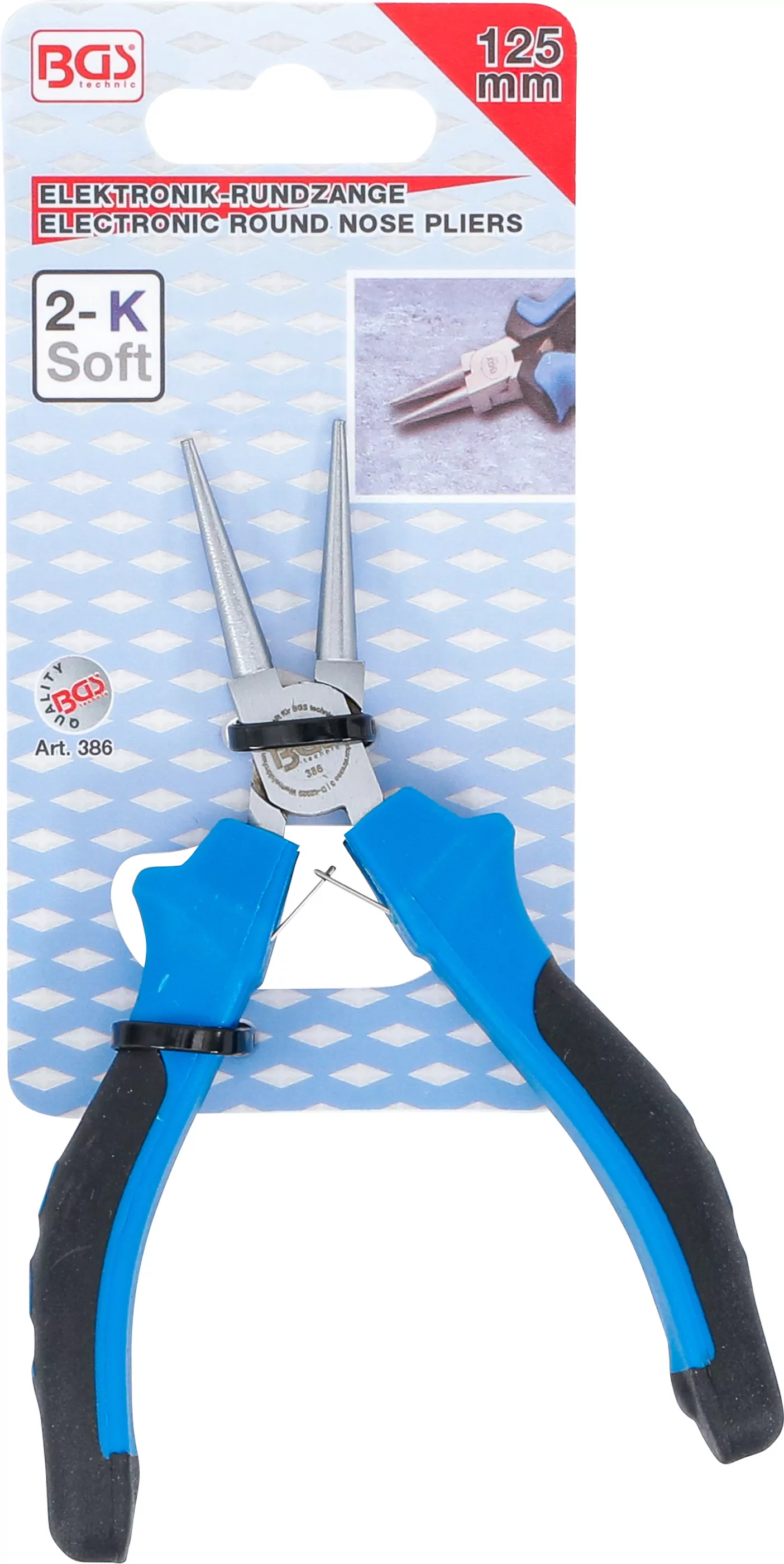 Elektronik-Rundzange | 125 mm