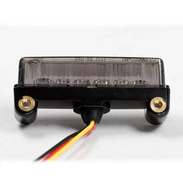 Led-mini Rücklicht "blade", Getönt, Ohne Kzb, Maße: B 78 X H 16 X T 32 Mm, E-geprüft