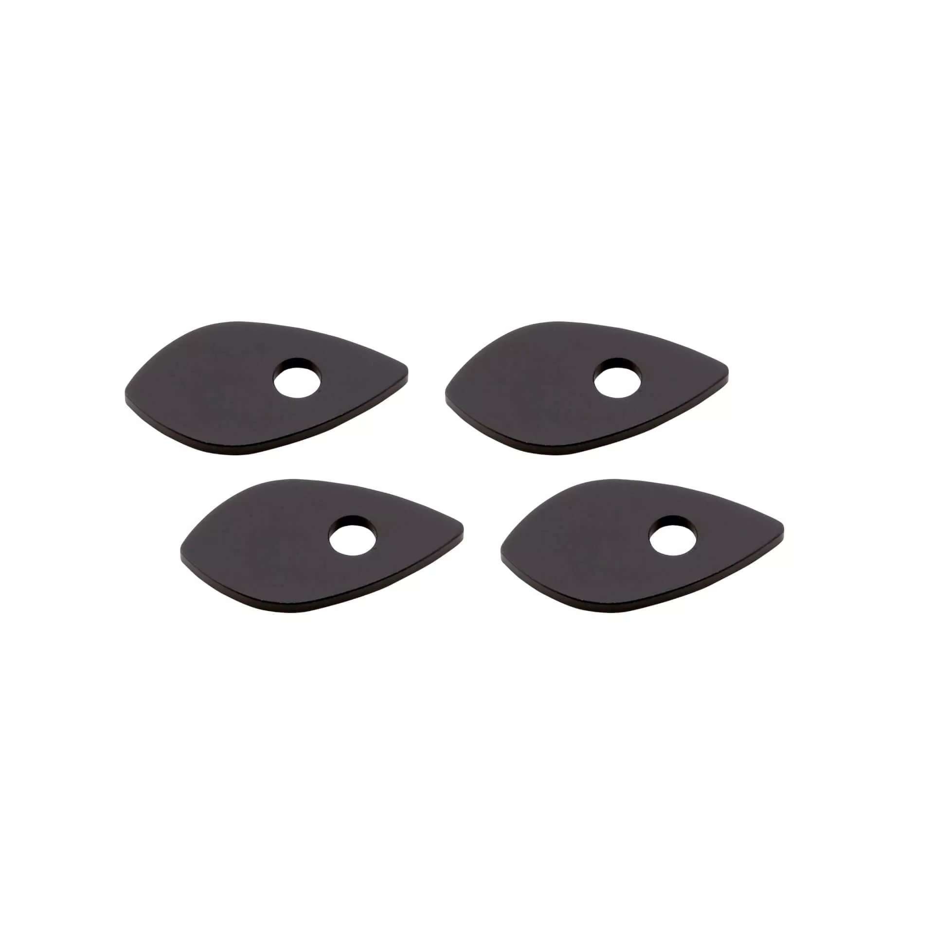 HIGHSIDER smart Montageplatten Indy Spacer Schwarz