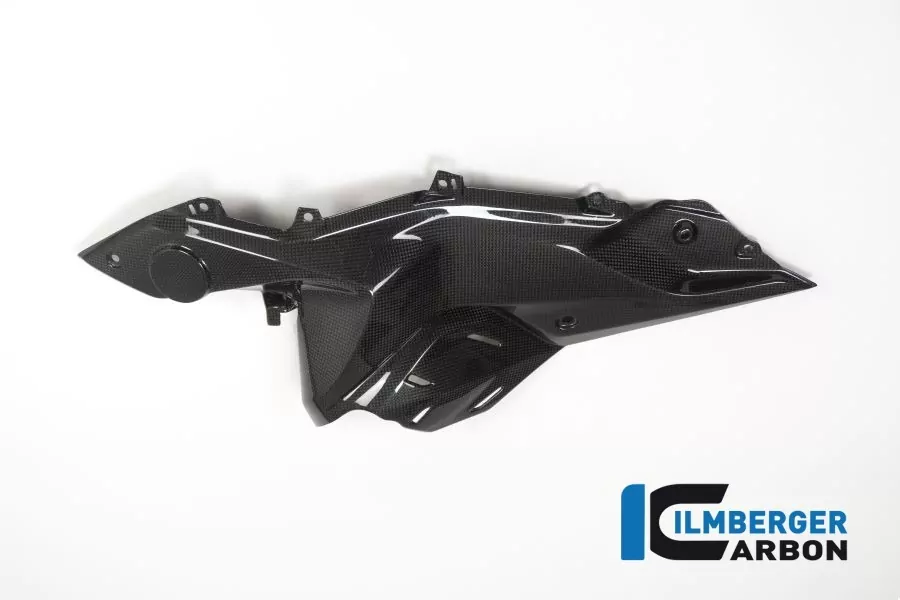 Ilmberger Carbon Seitendeckel unter Tank links