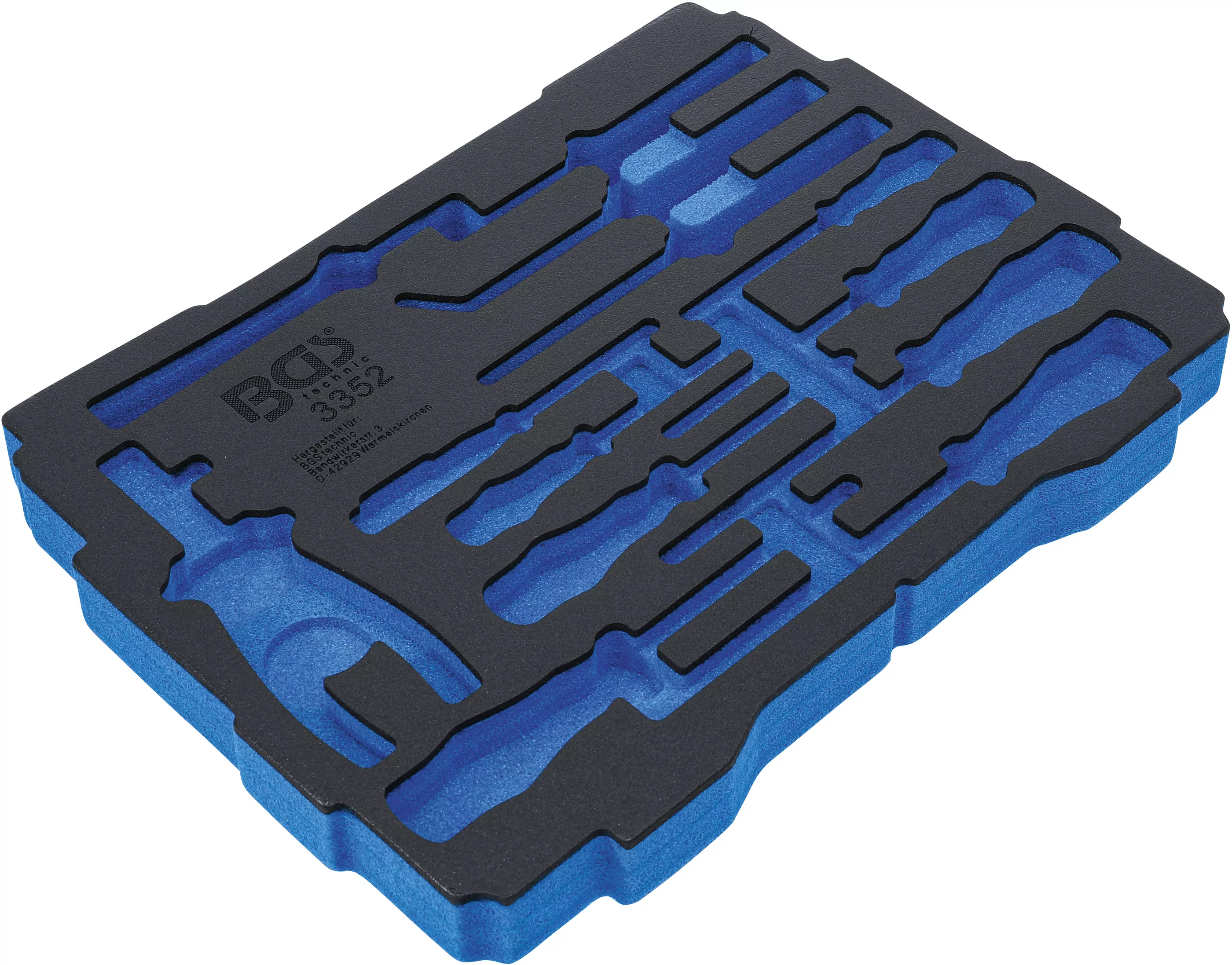 Schaumeinlage für Art. BOXSYS1 & 2 | leer | für Art. 3352