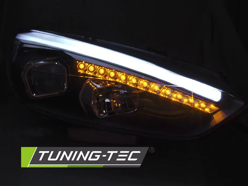 FORD FOCUS MK3 15-18 BLACK DRL LED