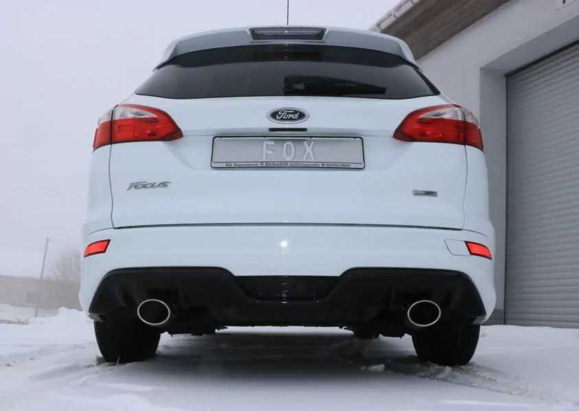 Ford Focus III Ecoboost - Turnier/ Kombi mit Stylingpaket  Endschalldämpfer Ausgang rechts/links - 115x85 Typ 32 rechts/links