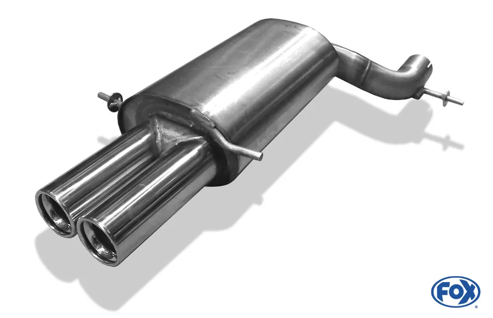 Audi A4/ S4 Typ B5 quattro  Endschalldämpfer Ø70mm - 2x76 Typ 13