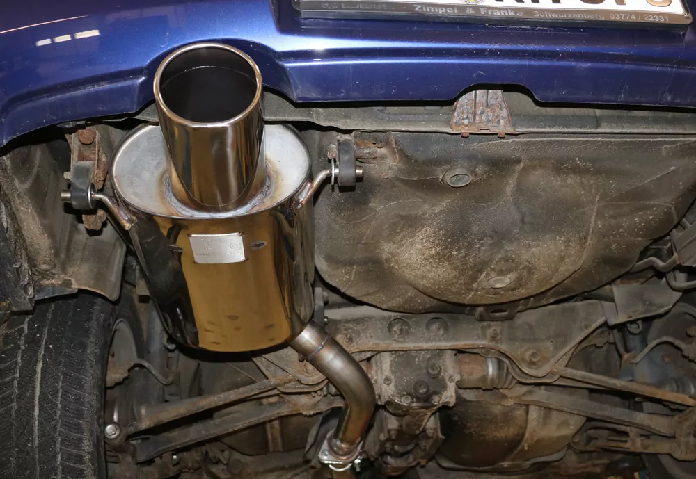 Subaru Impreza GD/ GG - Stufenheck/ Kombi  Endschalldämpfer Ø63,5mm - 129x106 Typ 44