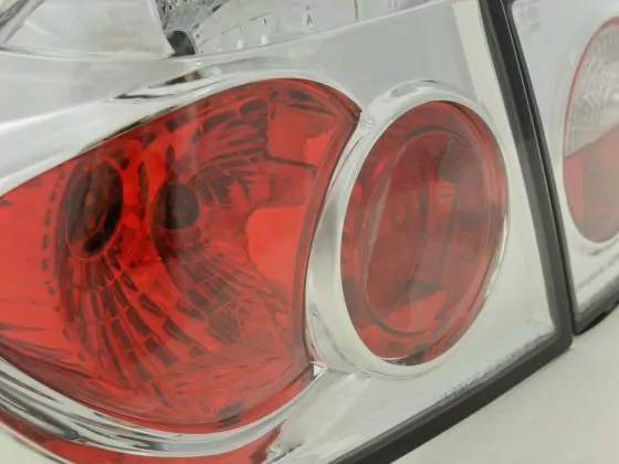 Rückleuchten Set BMW 3er Limo Typ E46 Bj. 01-05 chrom