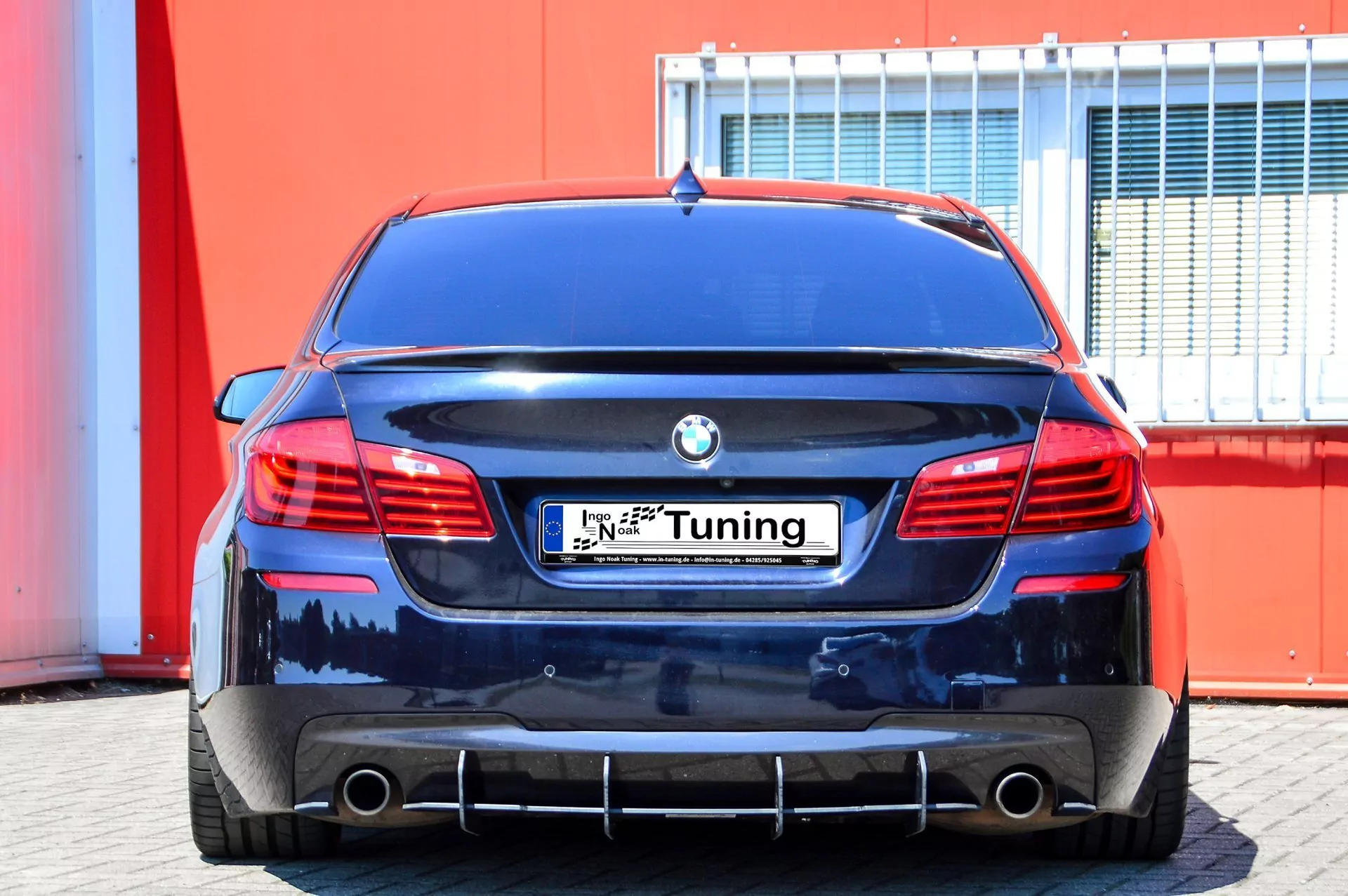 Gefräster Heckansatz für BMW 5er F10/F11 535i+535d mit M-Paket