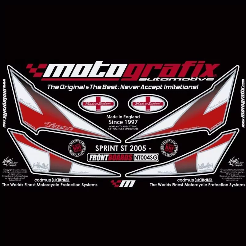 Motografix Steinschlagschutz vorn Triumph Sprint ST 2005-2009 NT004SG