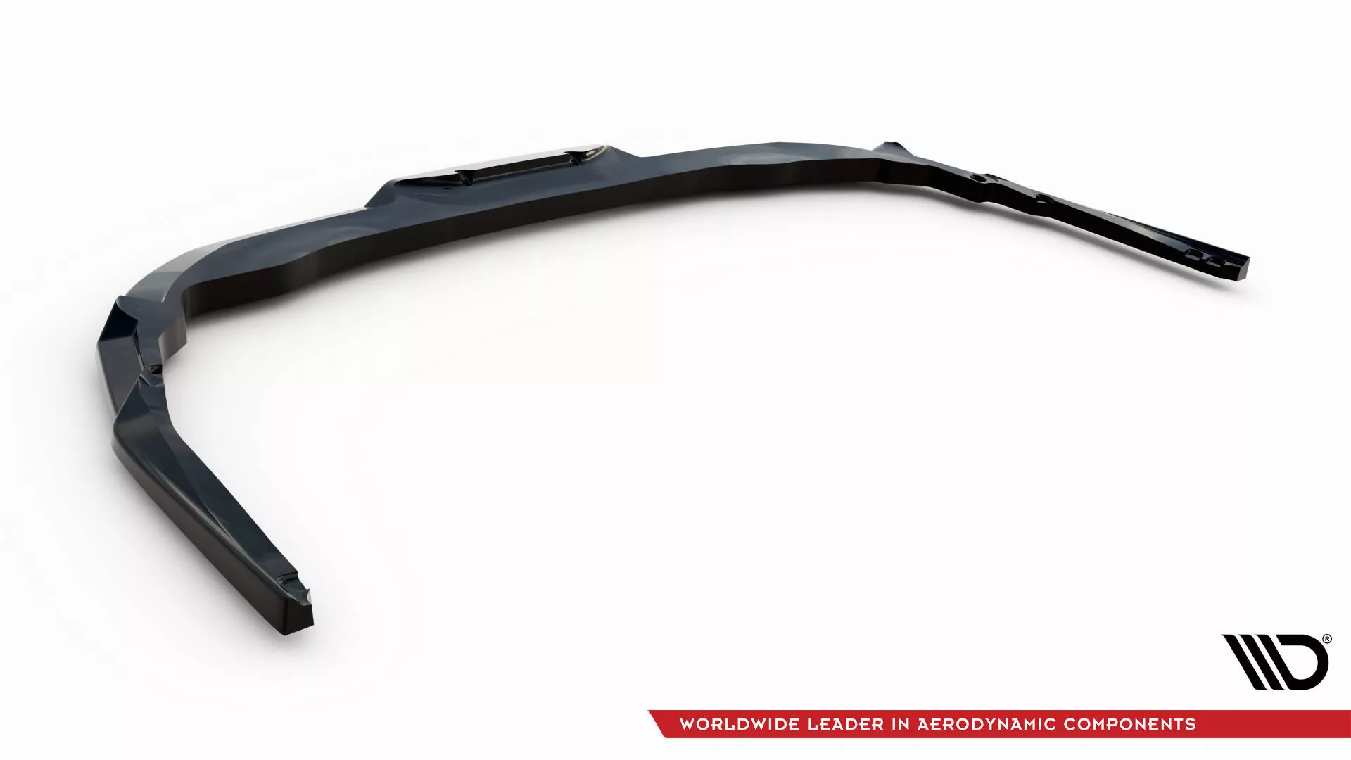 Hinten Splitter (mit Einem Vertikalem Balken) Toyota Corolla GR Sport Touring Sports XII Schwarz Hochglanz
