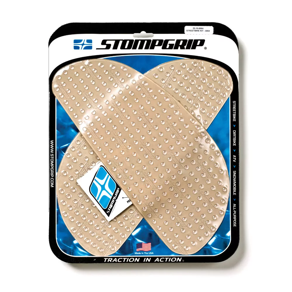 Stompgrip Traction Pad Volcano für Ducati 998 / S / R 02-04 Klar