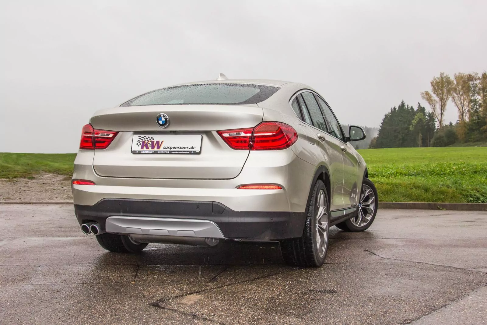 KW DDC - Plug & Play Gewindefahrwerk inox BMW X4 (F26) X3 Allrad 05/2013-03/2018