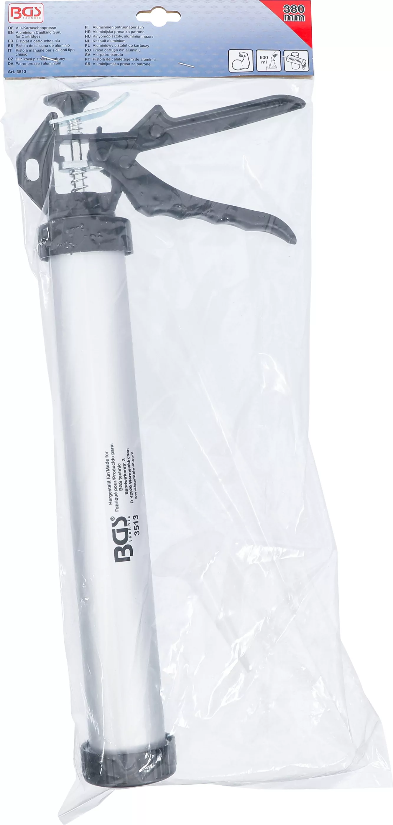 Alu-Kartuschenpresse | 380 mm