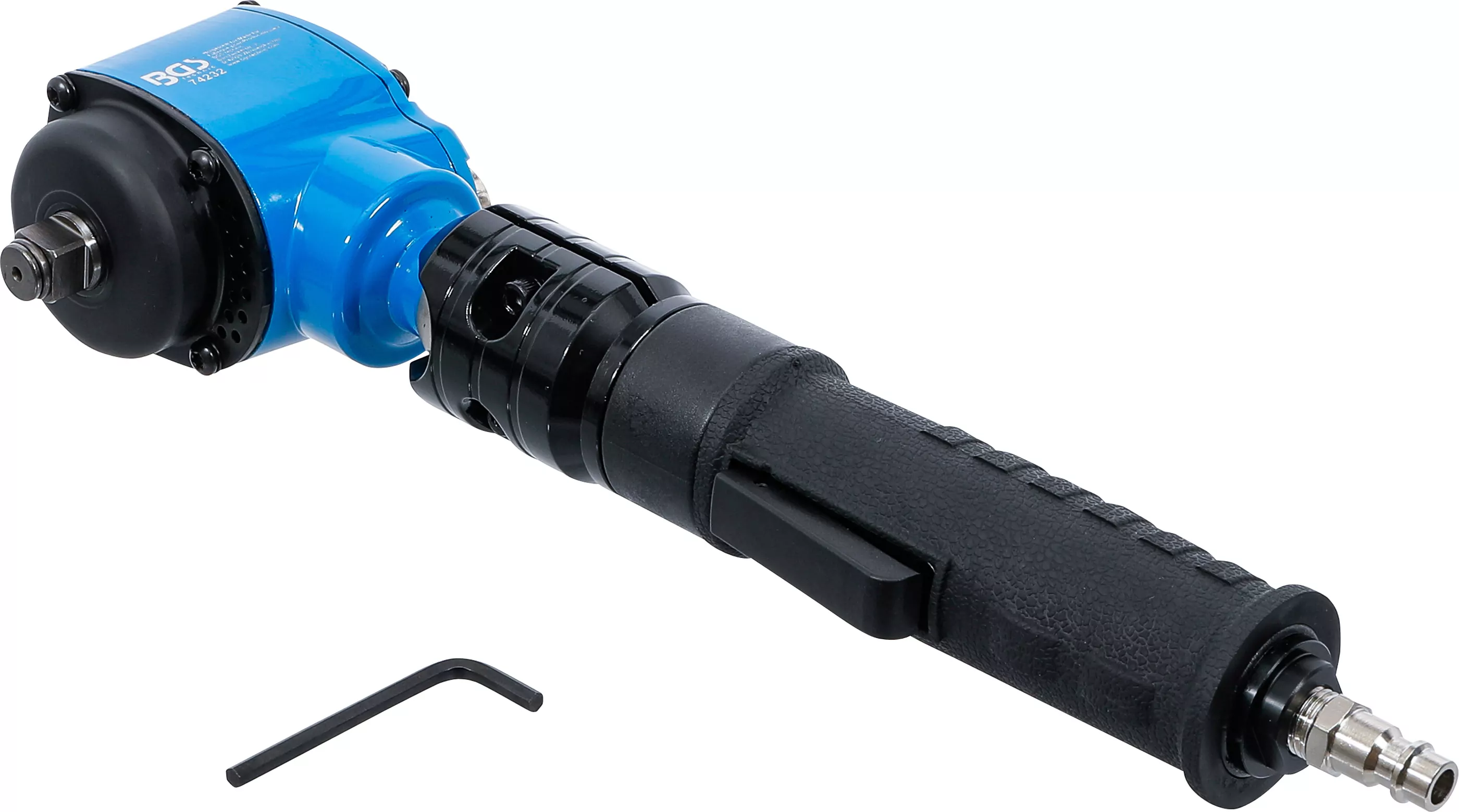 Druckluft-Schlagschrauber | abgewinkelt | mit dreh- und neigbarem Kopf | 12,5 mm (1/2") | 650 Nm