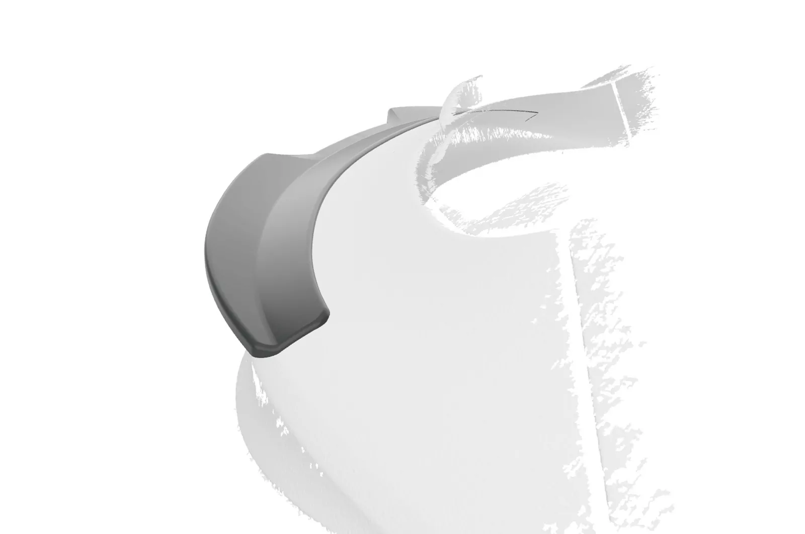 Heckflügel mit ABE für Audi Q5 (FYT) Sportback HF872 Schwarz Strukturiert