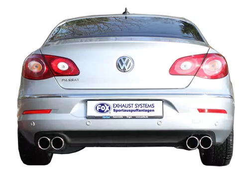 VW Passat 3C/ 3C CC  Endschalldämpfer Ausgang rechts/links - 2x90 Typ 13 rechts/links