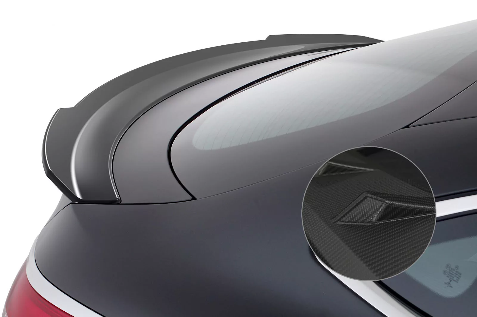 Heckflügel mit ABE für Mercedes Benz GLC C253 Coupe HF709-M Carbon Look (matt)