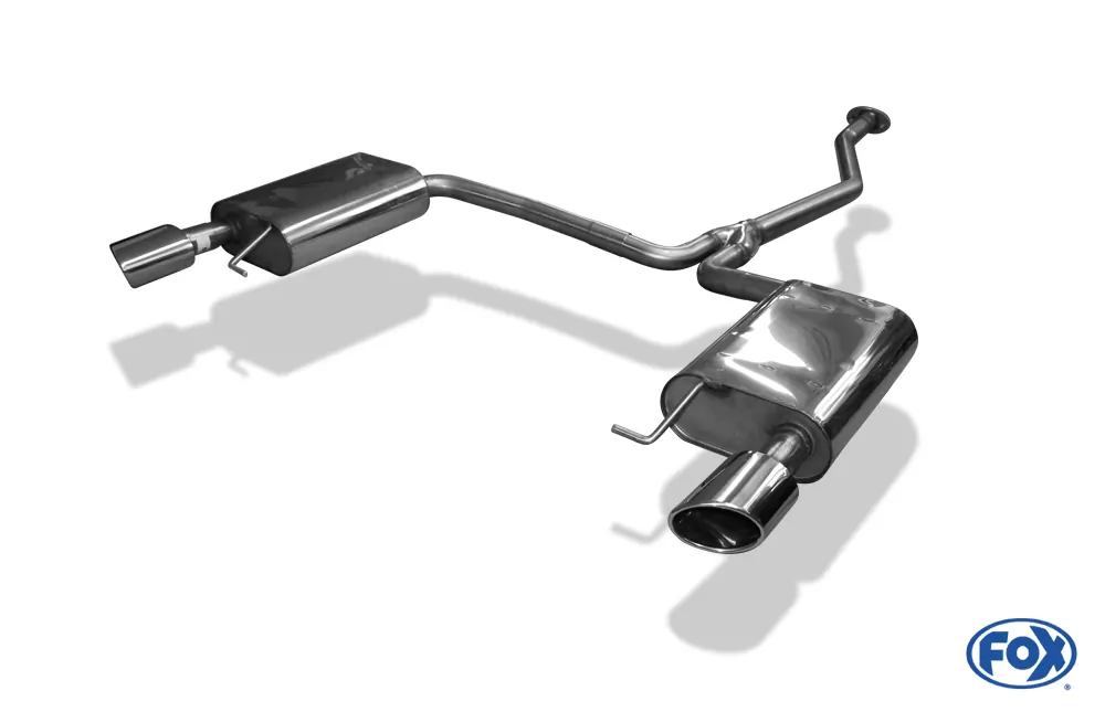 Mazda 6 Typ GH Benzin  Endschalldämpfer rechts/links - 106x71 Typ 38 rechts/links