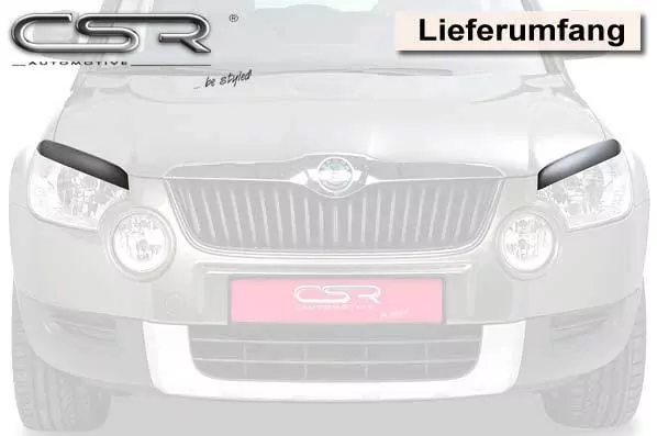 Scheinwerferblenden für Skoda Yeti SB190