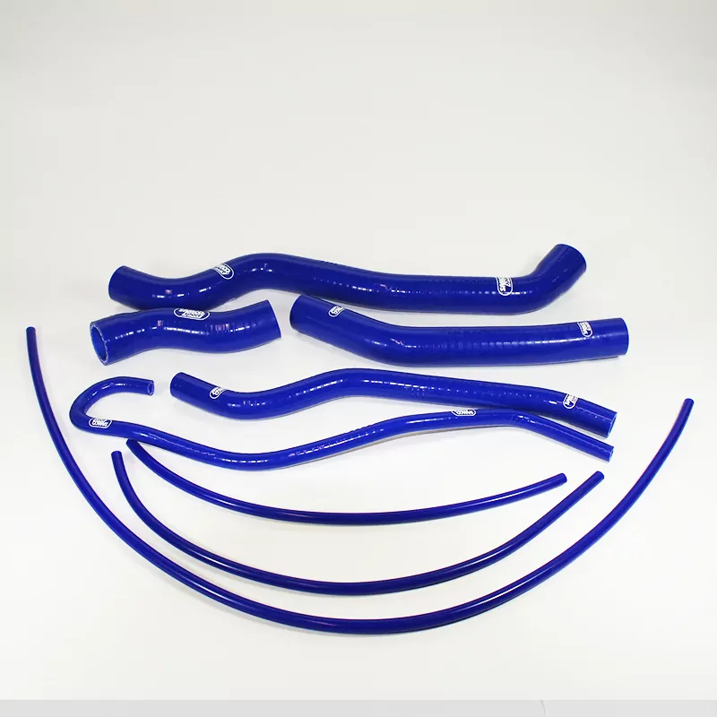 SAMCO SPORT Siliconschlauch Kit blau für Yamaha FZ8 Fazer Modelljahr 2010-2014