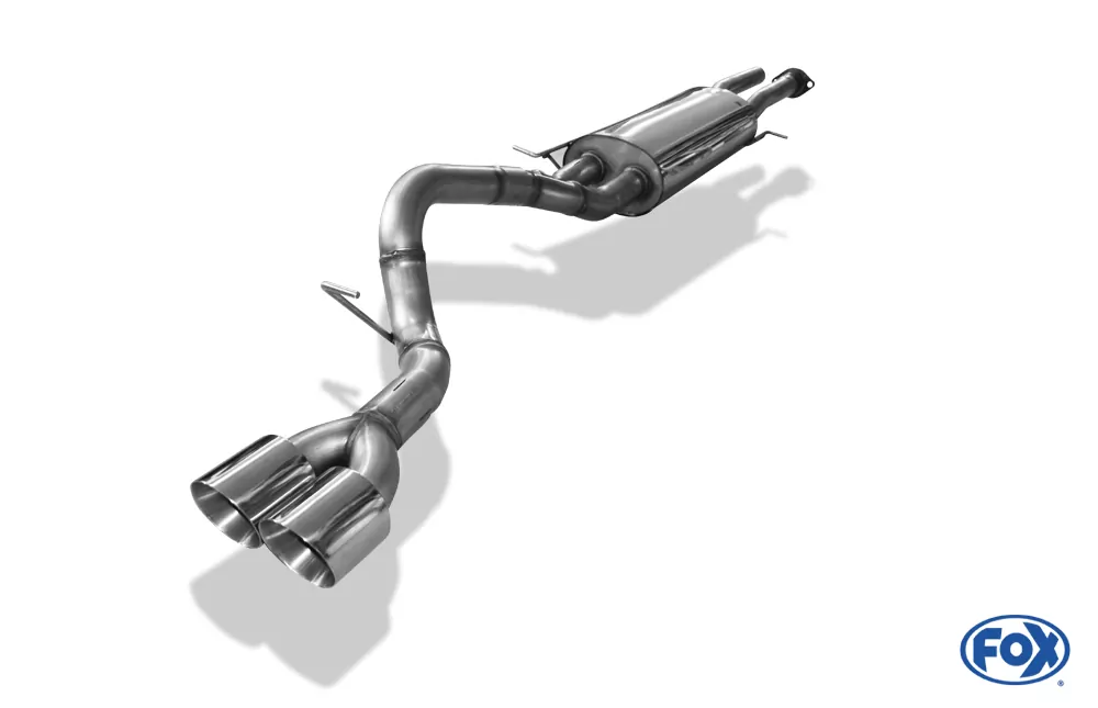 Hummer H2 Nur Endrohre 2x114 Typ 25 für einseitig