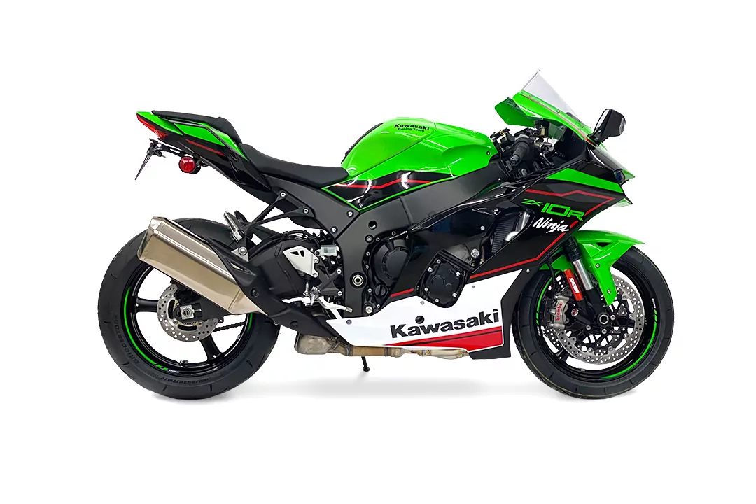 alpha Technik Kennzeichenhalter für Kawasaki Ninja ZX-10R ab Modelljahr 2022-