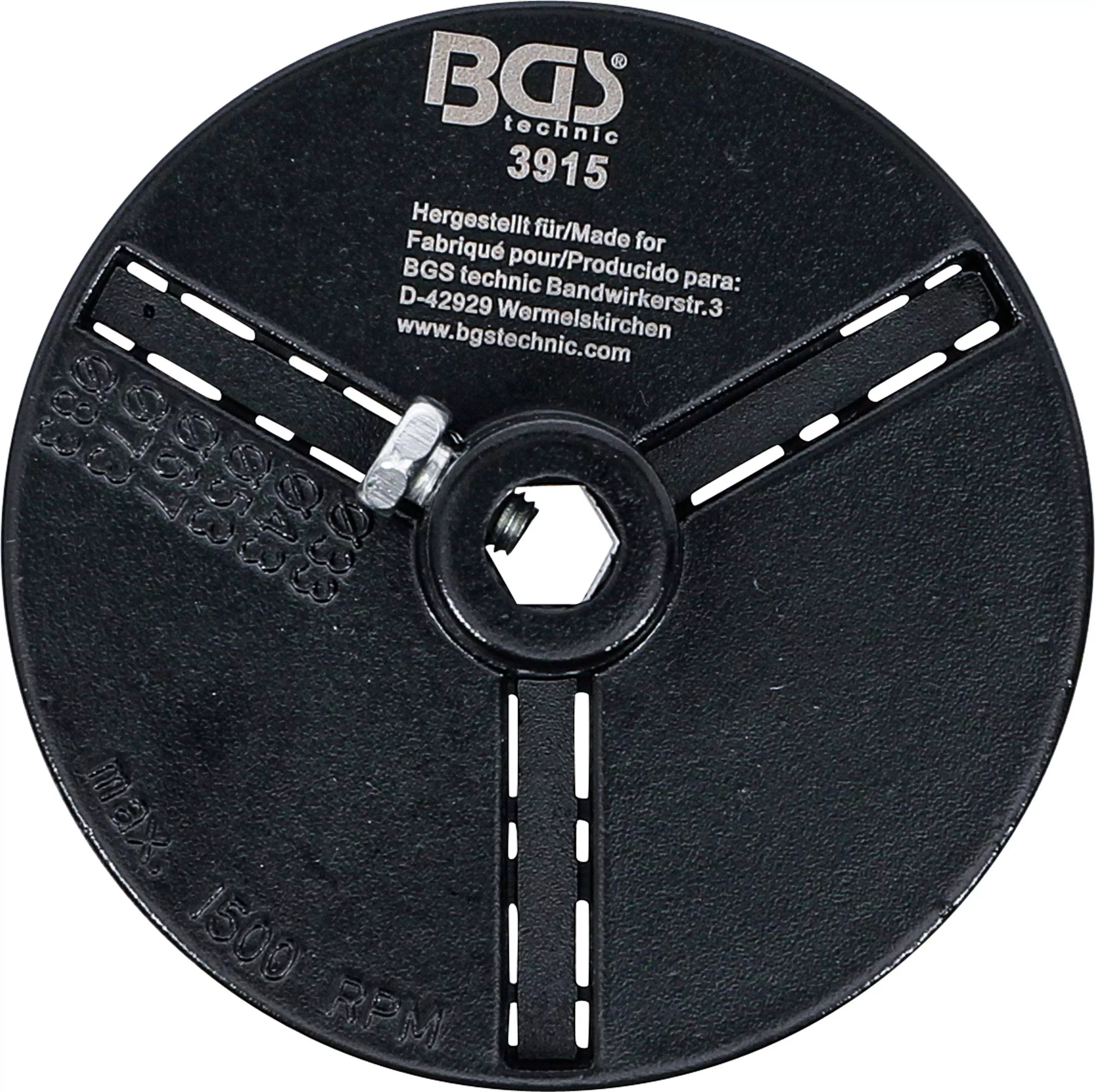 Aufnahmeteller für Fliesenlochbohrer