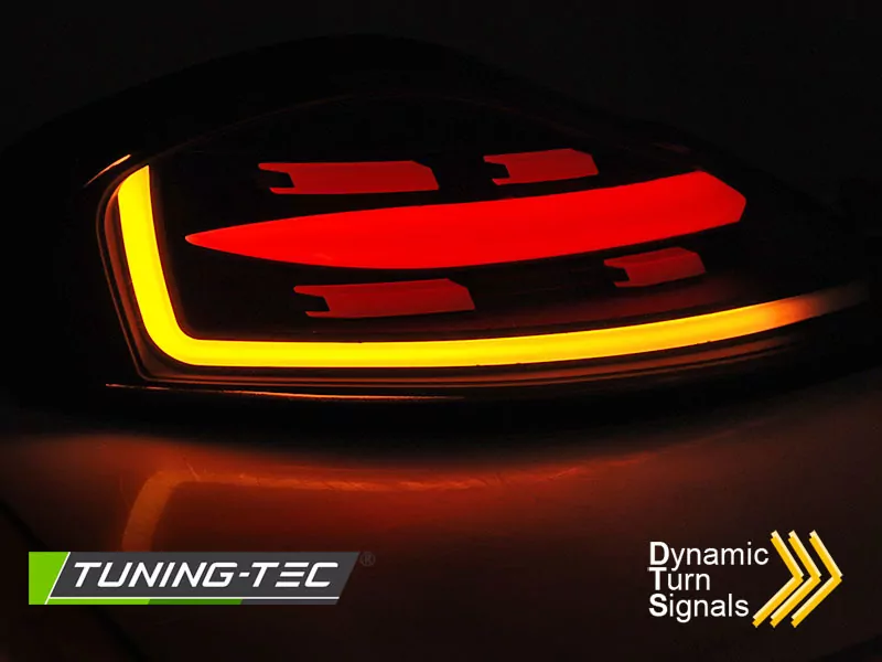 Led Bar Tail Lights Black Seq Fits Porsche Boxster 986 96-04