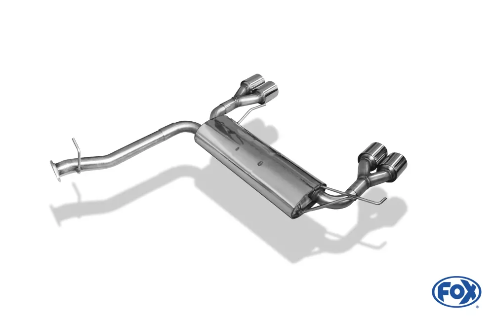 Honda Prelude V BB9  Endschalldämpfer quer Ausgang rechts/links - 2x90 Typ 10 rechts/links