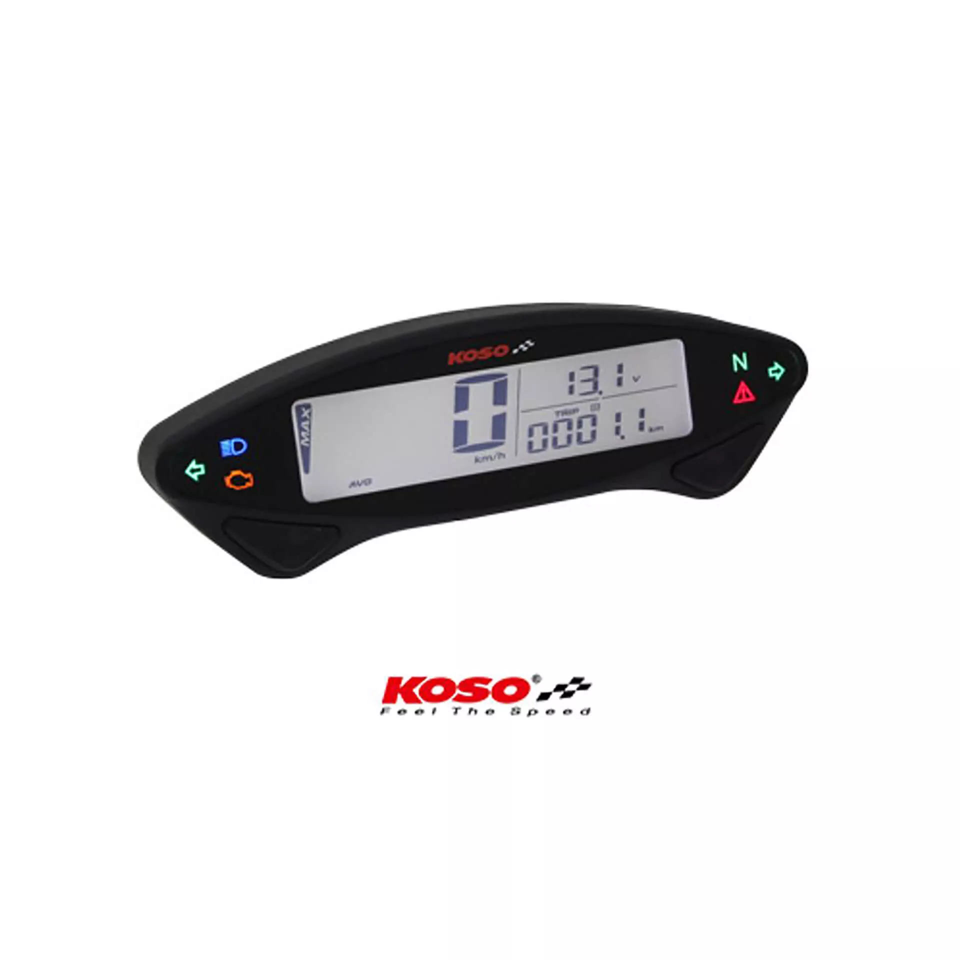 KOSO Digitaler Tachometer, DB EX-02 mit ABE
