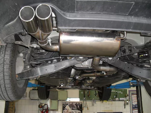 VW Tiguan 5N - 4motion  Endschalldämpfer - 2x80 Typ 17