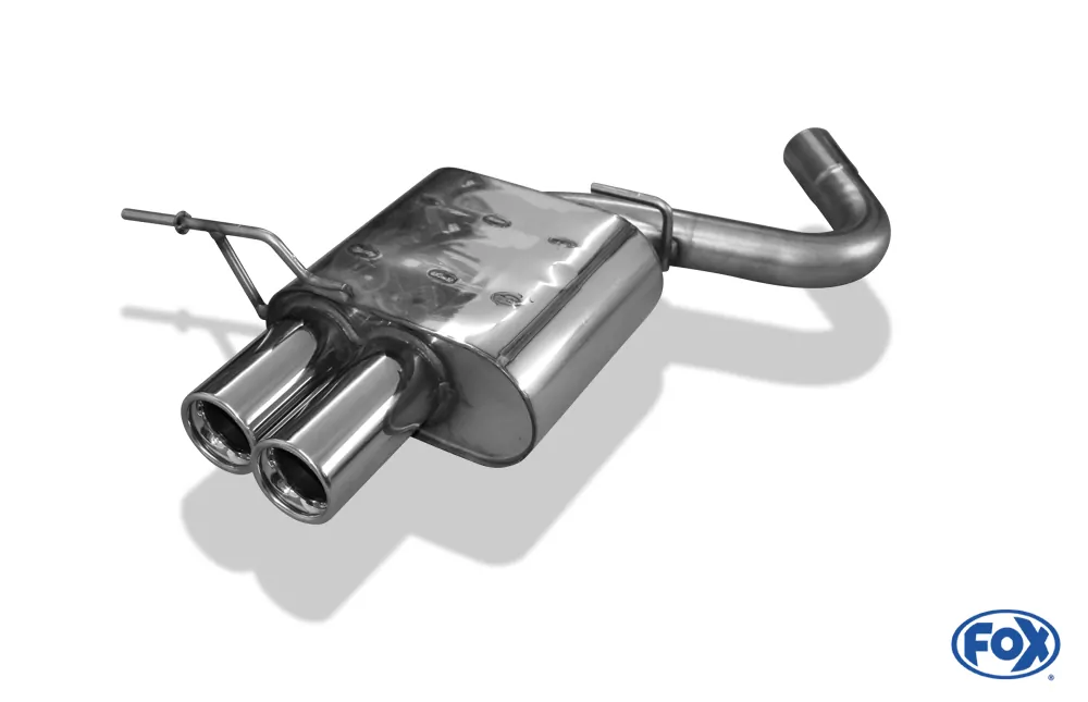 BMW E87 118d 120d  Endschalldämpfer - 2x76 Typ 13