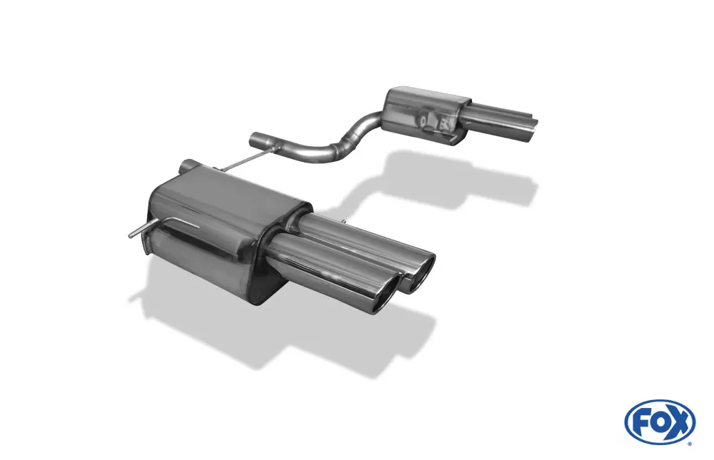 Maserati Quattroporte V  Endschalldämpfer rechts/links - 2x90 Typ 17 rechts/links