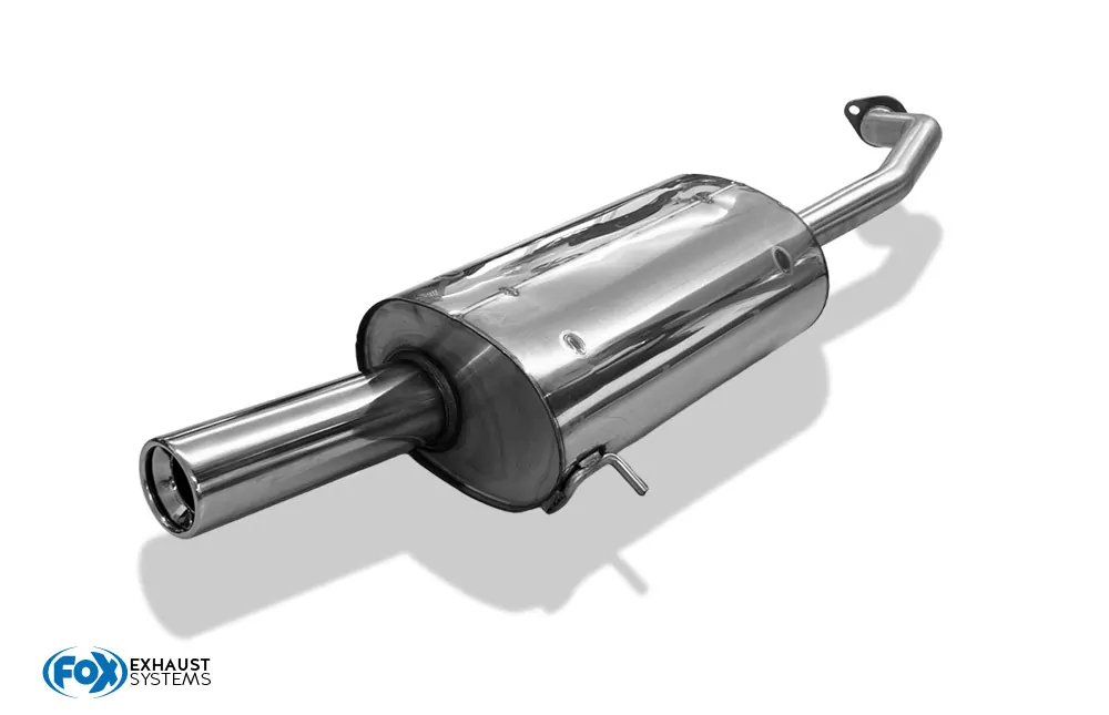Alfa Romeo 166  Endschalldämpfer - 1x90 Typ 13