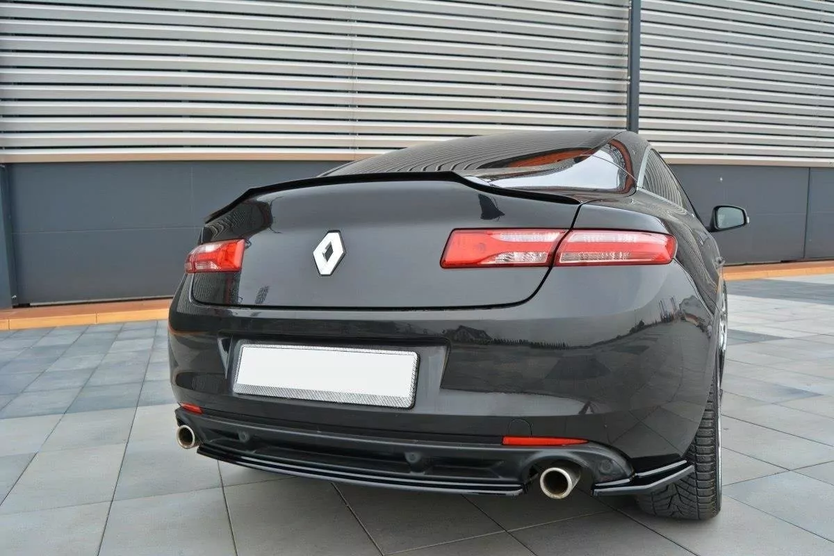 Spoiler CAP Passend Für Passend Für Renault Laguna Mk 3 Coupe Schwarz Hochglanz Schwarz Hochglanz