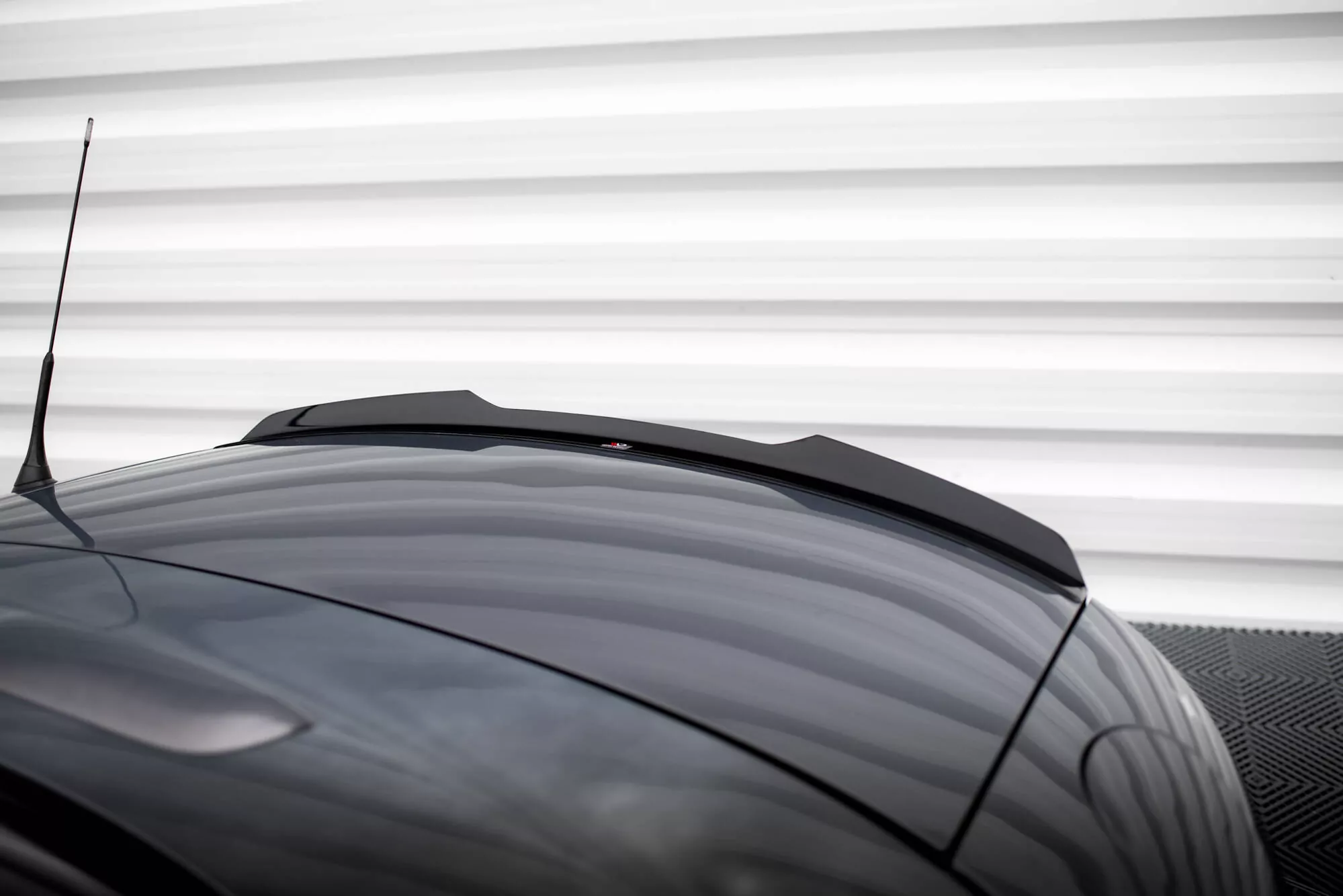 Spoiler CAP Für Mazda MX5 Hardtop NC (Mk3) Schwarz Hochglanz